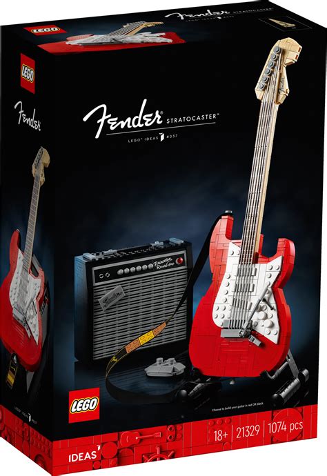 Lego Ideas Fender Stratocaster Guitar Set 21329 